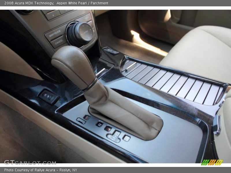 Aspen White Pearl / Parchment 2008 Acura MDX Technology