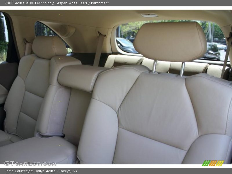 Aspen White Pearl / Parchment 2008 Acura MDX Technology