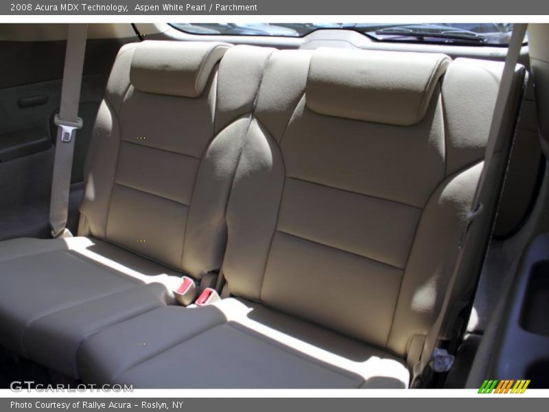 Aspen White Pearl / Parchment 2008 Acura MDX Technology