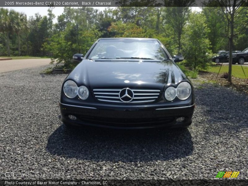 Black / Charcoal 2005 Mercedes-Benz CLK 320 Cabriolet