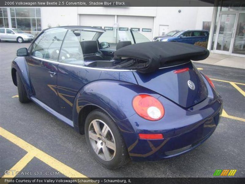 Shadow Blue / Black 2006 Volkswagen New Beetle 2.5 Convertible