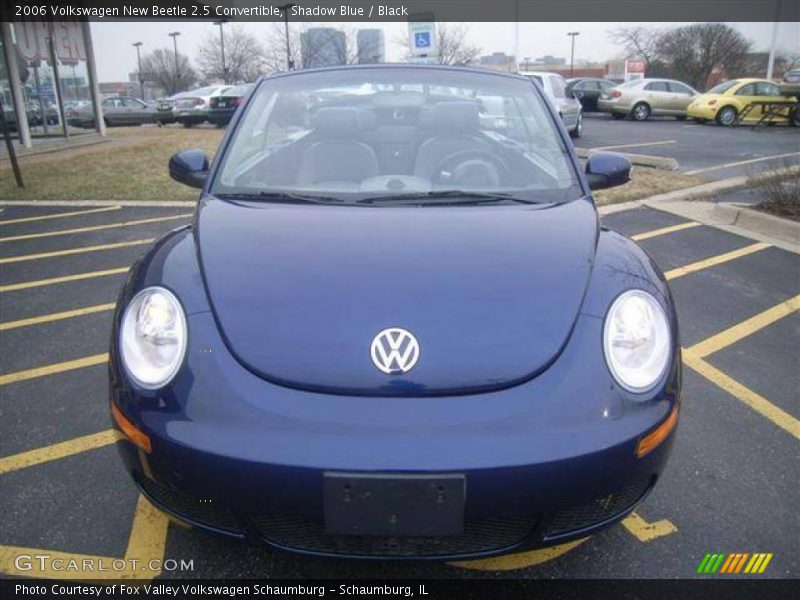 Shadow Blue / Black 2006 Volkswagen New Beetle 2.5 Convertible