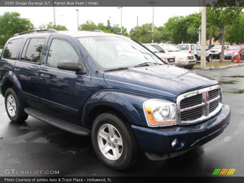 Patriot Blue Pearl / Khaki 2005 Dodge Durango SLT