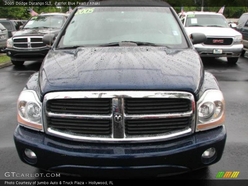 Patriot Blue Pearl / Khaki 2005 Dodge Durango SLT