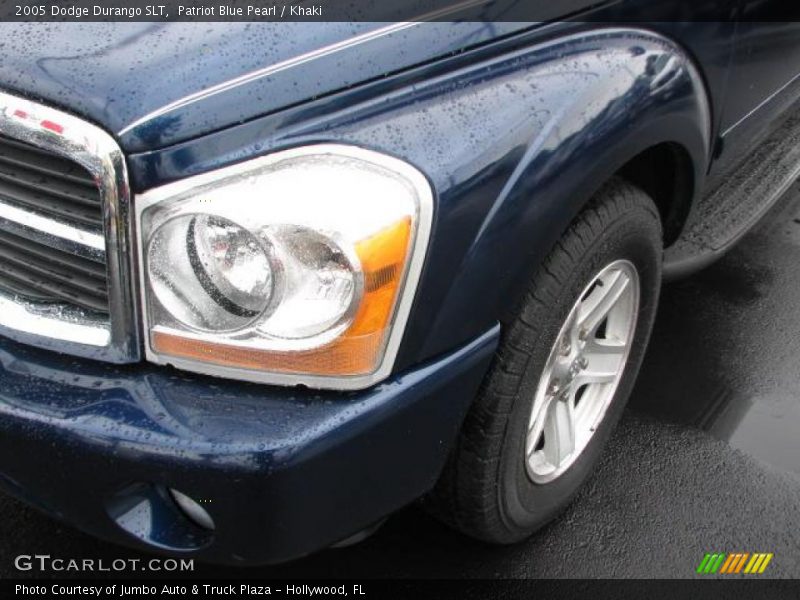 Patriot Blue Pearl / Khaki 2005 Dodge Durango SLT
