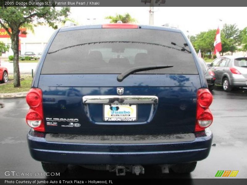 Patriot Blue Pearl / Khaki 2005 Dodge Durango SLT