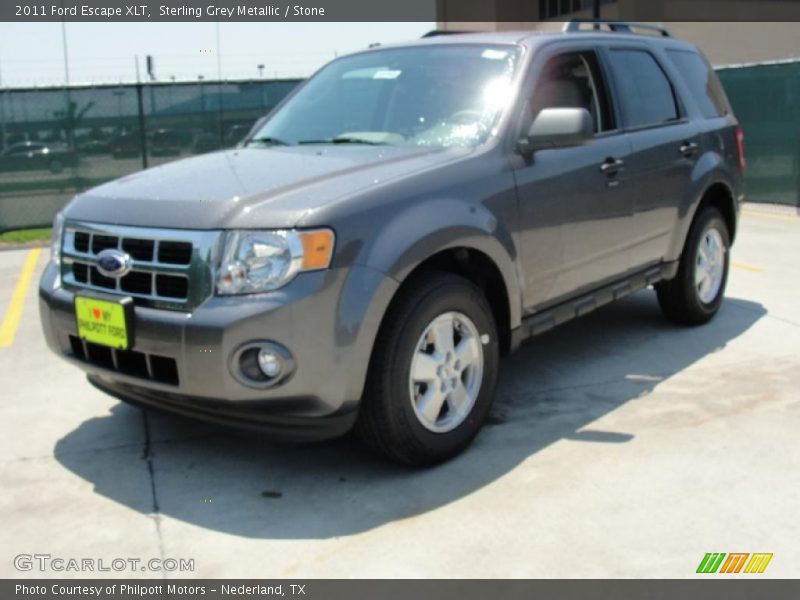 Sterling Grey Metallic / Stone 2011 Ford Escape XLT