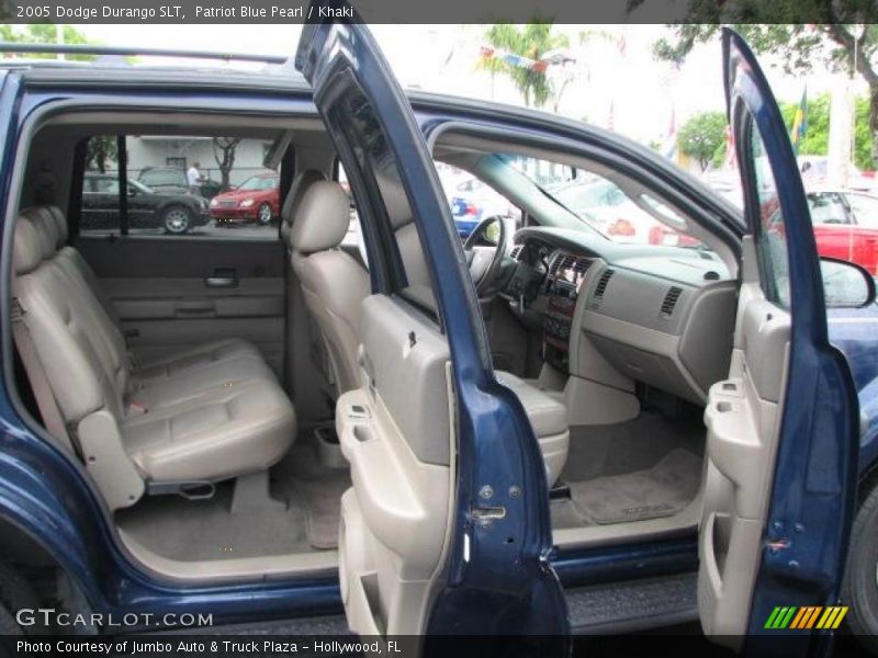 Patriot Blue Pearl / Khaki 2005 Dodge Durango SLT