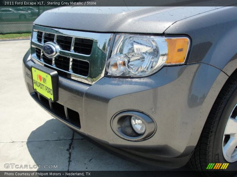 Sterling Grey Metallic / Stone 2011 Ford Escape XLT