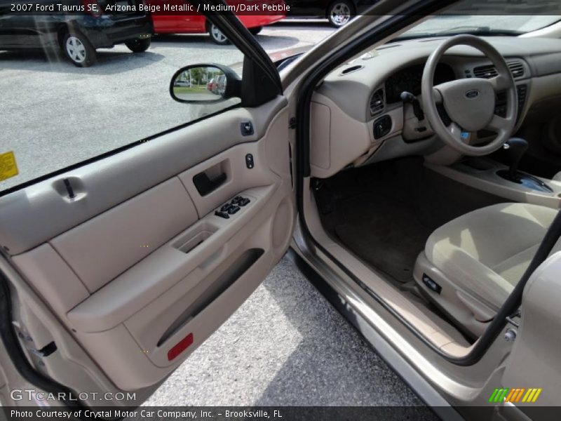 Arizona Beige Metallic / Medium/Dark Pebble 2007 Ford Taurus SE