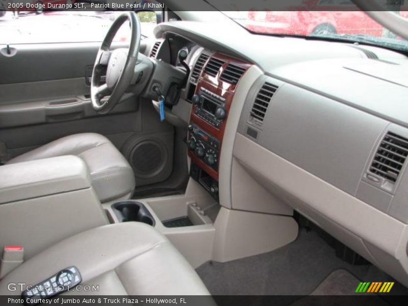Patriot Blue Pearl / Khaki 2005 Dodge Durango SLT