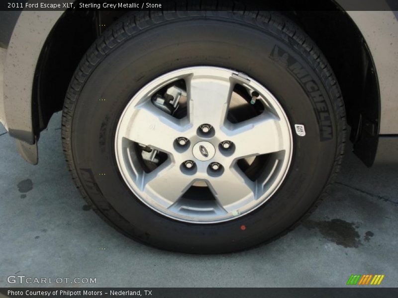 Sterling Grey Metallic / Stone 2011 Ford Escape XLT