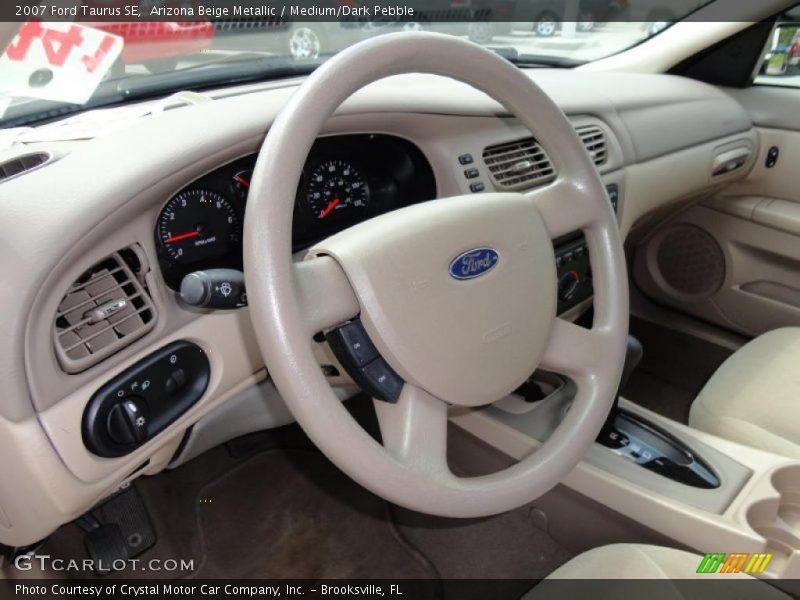 Arizona Beige Metallic / Medium/Dark Pebble 2007 Ford Taurus SE