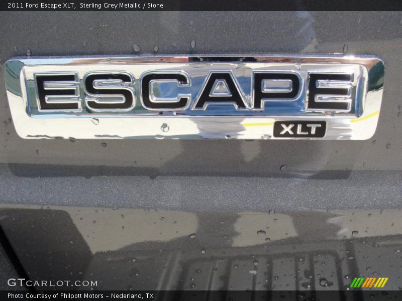 Sterling Grey Metallic / Stone 2011 Ford Escape XLT