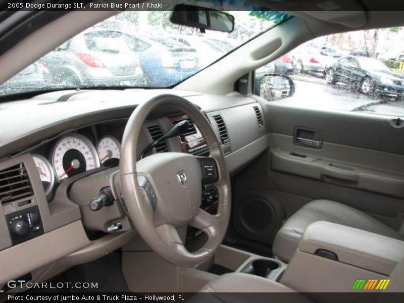 Patriot Blue Pearl / Khaki 2005 Dodge Durango SLT
