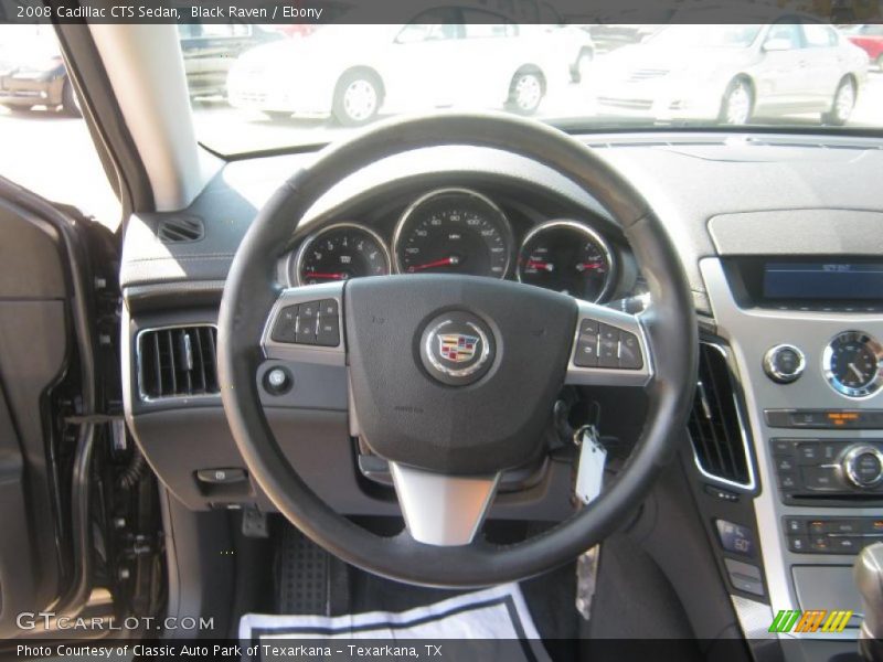 Black Raven / Ebony 2008 Cadillac CTS Sedan