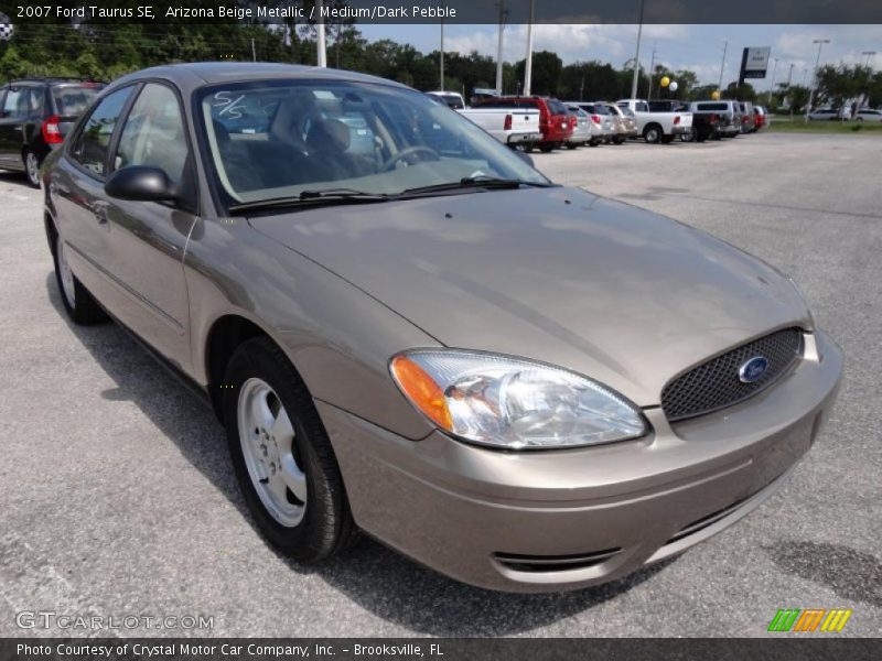 Arizona Beige Metallic / Medium/Dark Pebble 2007 Ford Taurus SE