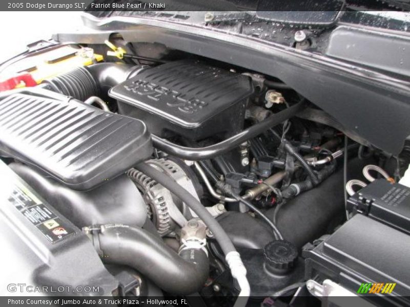 Patriot Blue Pearl / Khaki 2005 Dodge Durango SLT