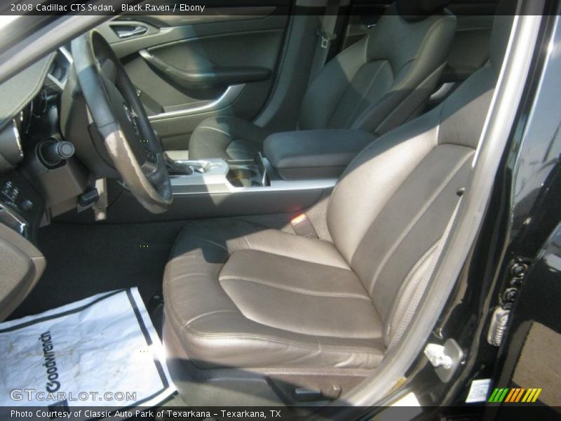 Black Raven / Ebony 2008 Cadillac CTS Sedan