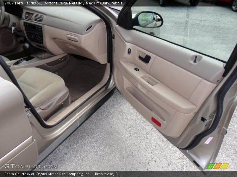 Arizona Beige Metallic / Medium/Dark Pebble 2007 Ford Taurus SE