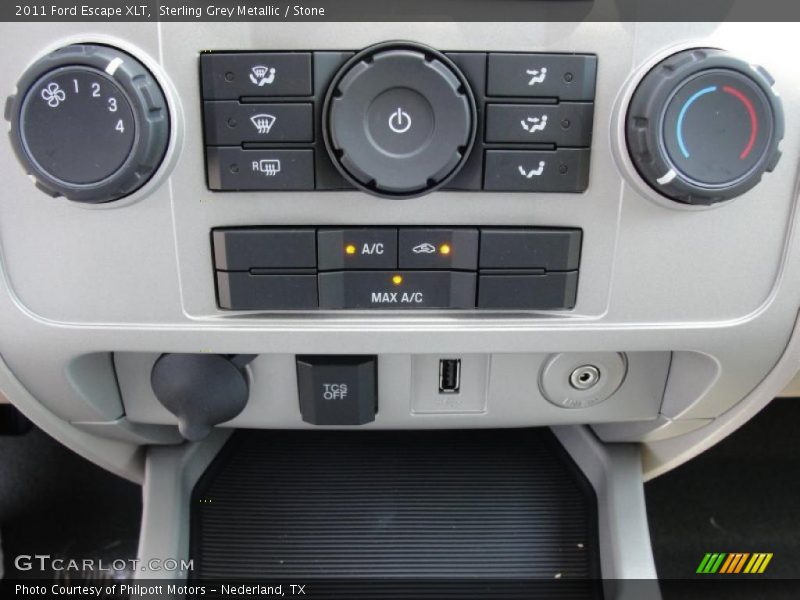 Sterling Grey Metallic / Stone 2011 Ford Escape XLT