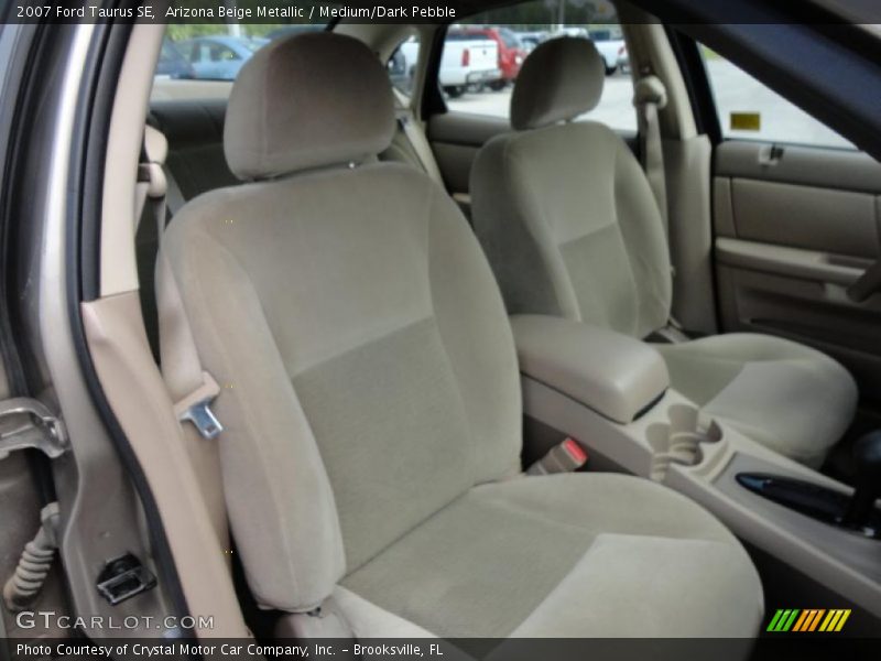 Arizona Beige Metallic / Medium/Dark Pebble 2007 Ford Taurus SE