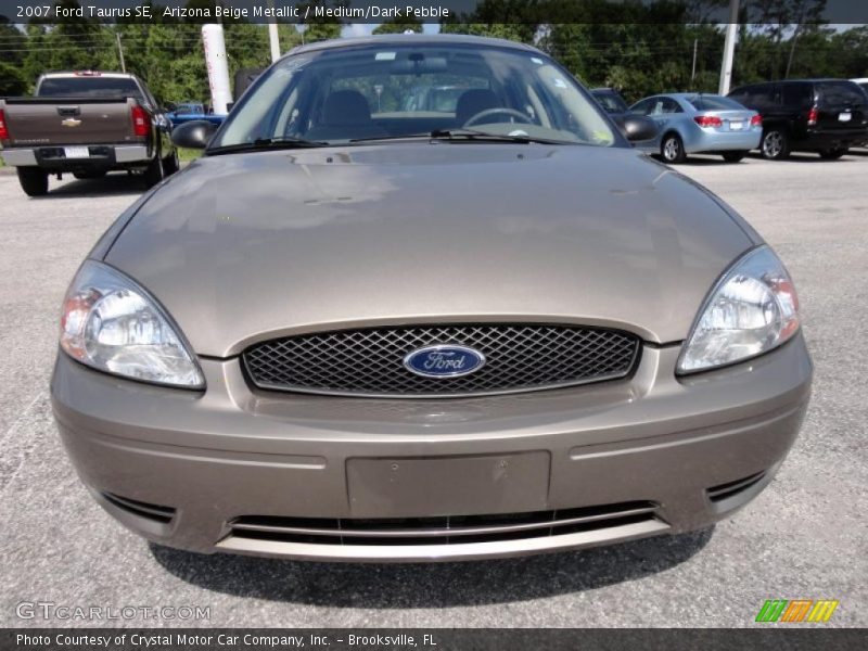Arizona Beige Metallic / Medium/Dark Pebble 2007 Ford Taurus SE