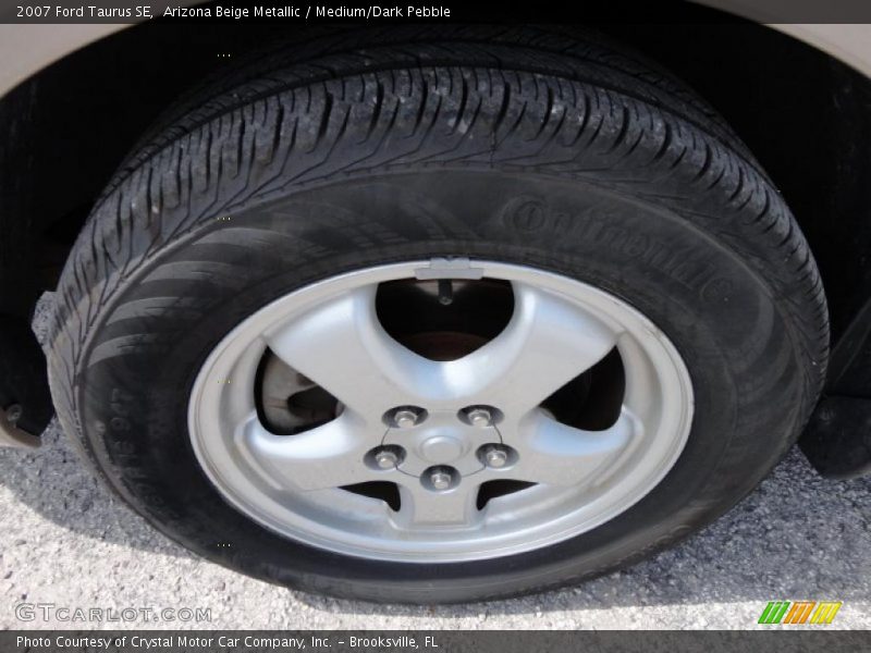 Arizona Beige Metallic / Medium/Dark Pebble 2007 Ford Taurus SE