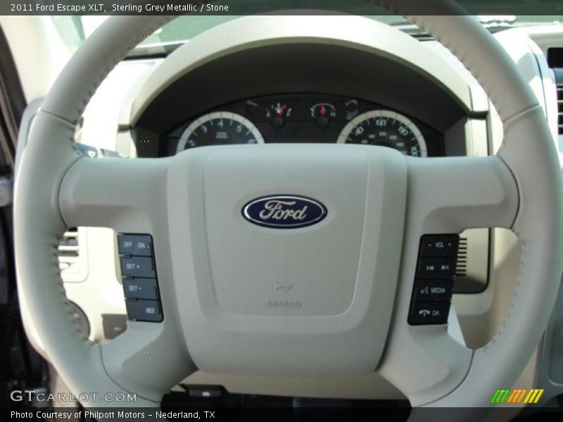 Sterling Grey Metallic / Stone 2011 Ford Escape XLT