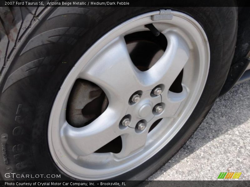 Arizona Beige Metallic / Medium/Dark Pebble 2007 Ford Taurus SE