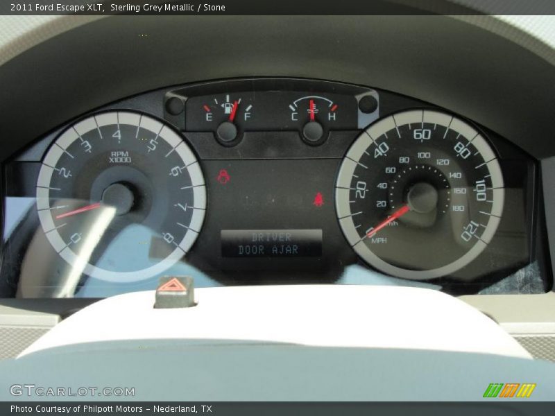 Sterling Grey Metallic / Stone 2011 Ford Escape XLT