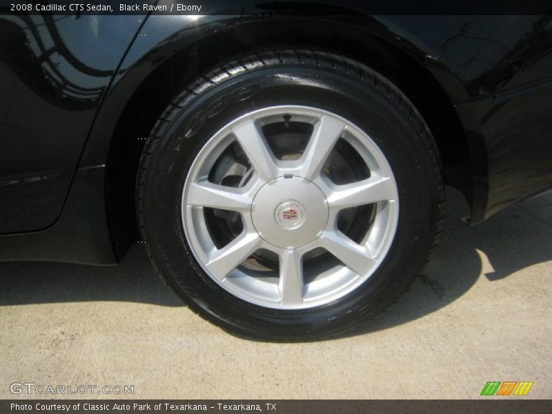 Black Raven / Ebony 2008 Cadillac CTS Sedan
