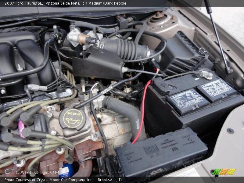Arizona Beige Metallic / Medium/Dark Pebble 2007 Ford Taurus SE