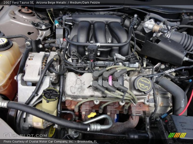 Arizona Beige Metallic / Medium/Dark Pebble 2007 Ford Taurus SE