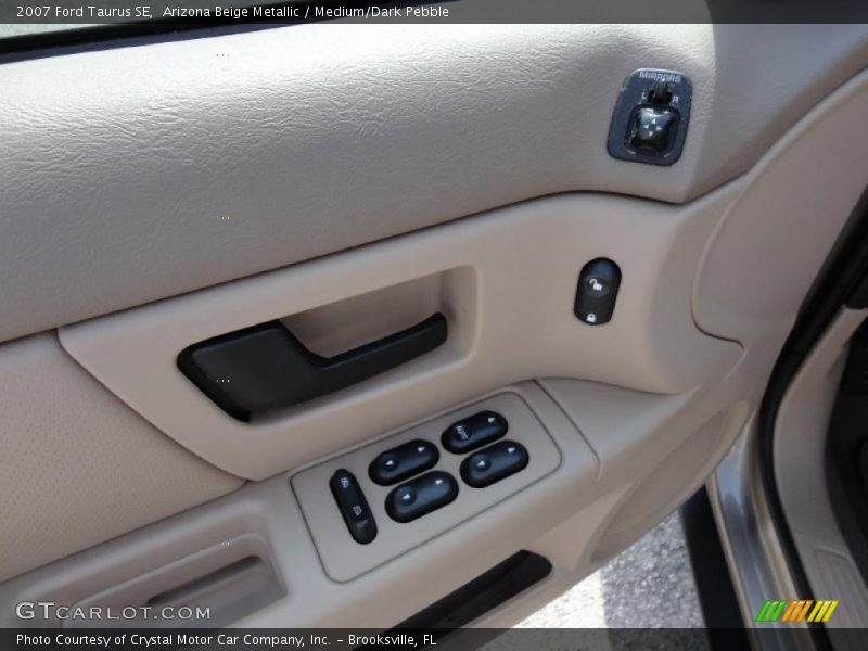 Arizona Beige Metallic / Medium/Dark Pebble 2007 Ford Taurus SE
