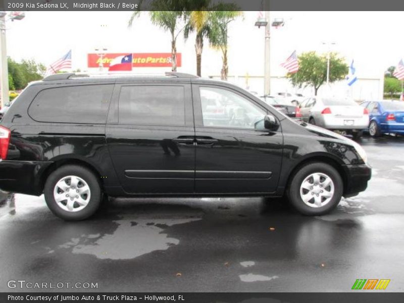 Midnight Black / Beige 2009 Kia Sedona LX