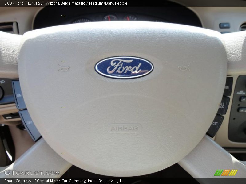 Arizona Beige Metallic / Medium/Dark Pebble 2007 Ford Taurus SE