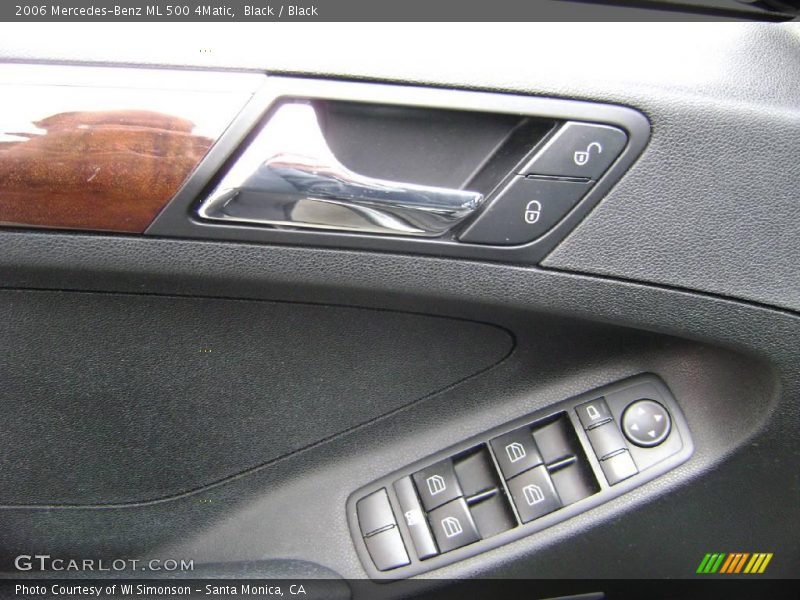 Black / Black 2006 Mercedes-Benz ML 500 4Matic