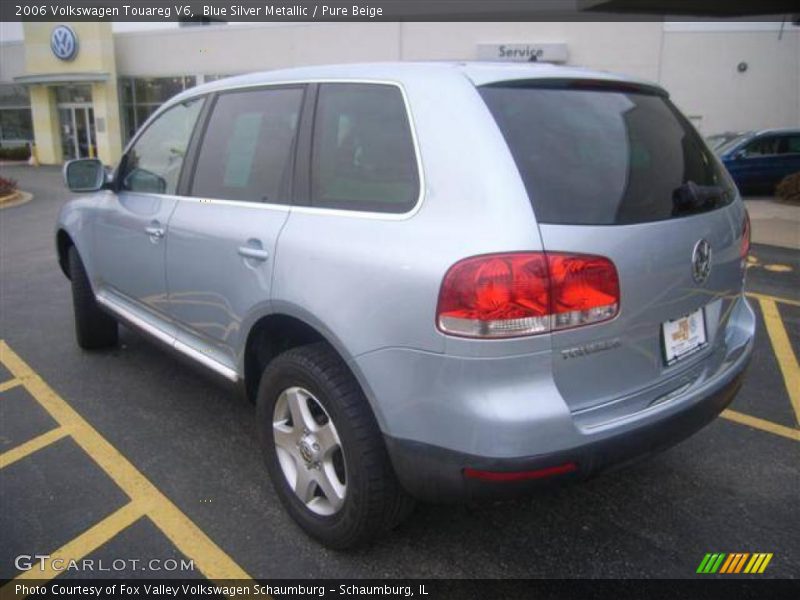 Blue Silver Metallic / Pure Beige 2006 Volkswagen Touareg V6