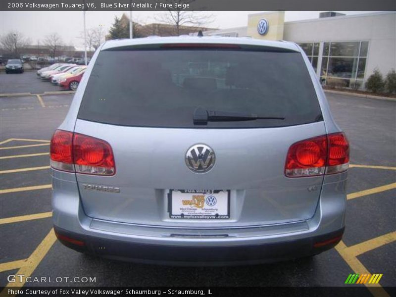 Blue Silver Metallic / Pure Beige 2006 Volkswagen Touareg V6
