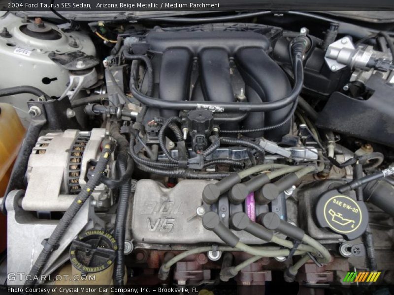  2004 Taurus SES Sedan Engine - 3.0 Liter OHV 12-Valve V6
