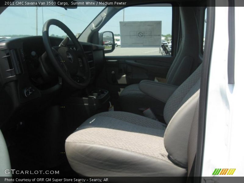 Summit White / Medium Pewter 2011 GMC Savana Van 3500 Cargo