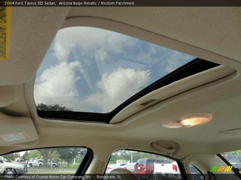 Arizona Beige Metallic / Medium Parchment 2004 Ford Taurus SES Sedan