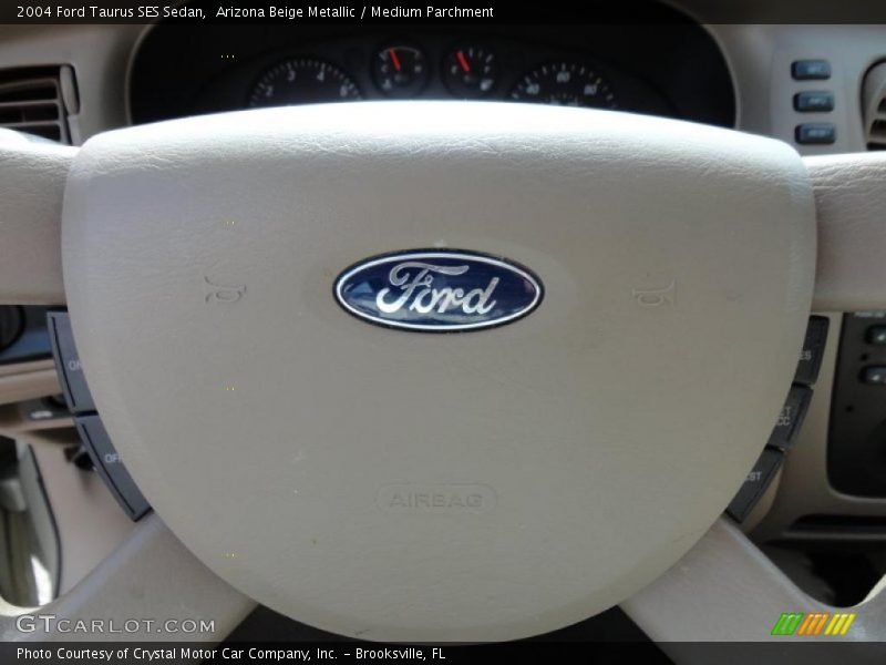 Arizona Beige Metallic / Medium Parchment 2004 Ford Taurus SES Sedan
