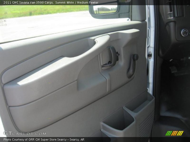 Summit White / Medium Pewter 2011 GMC Savana Van 3500 Cargo