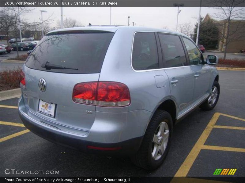 Blue Silver Metallic / Pure Beige 2006 Volkswagen Touareg V6