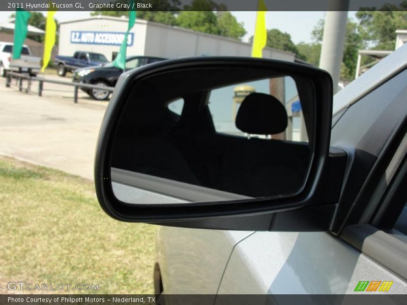 Graphite Gray / Black 2011 Hyundai Tucson GL