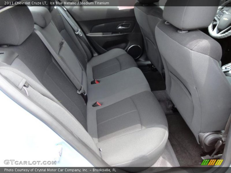Ice Blue Metallic / Medium Titanium 2011 Chevrolet Cruze LT