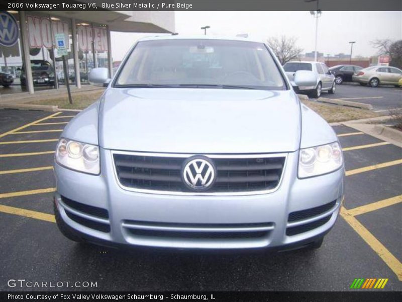 Blue Silver Metallic / Pure Beige 2006 Volkswagen Touareg V6