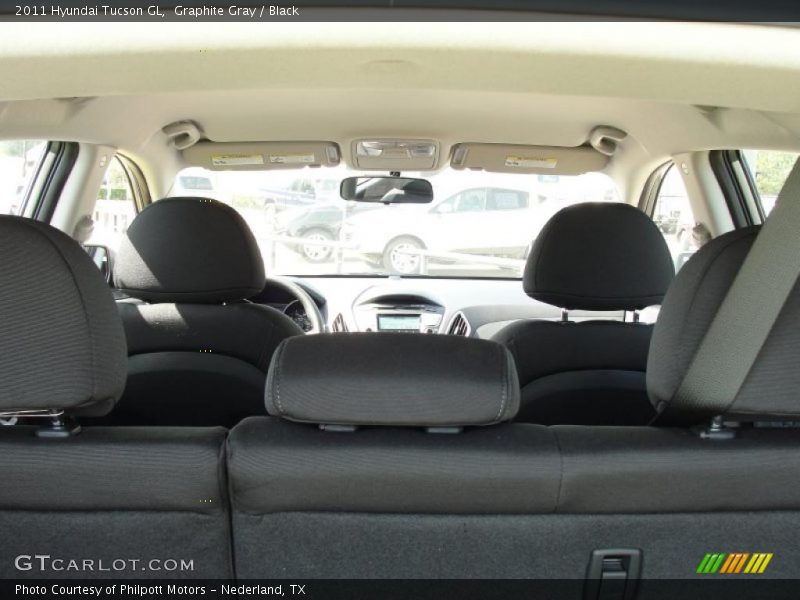 Graphite Gray / Black 2011 Hyundai Tucson GL